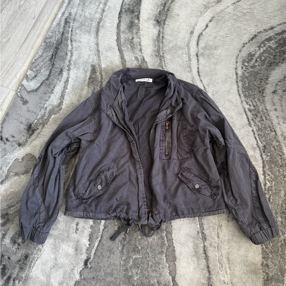 Young Fabulous & Broke Charcoal Jacket